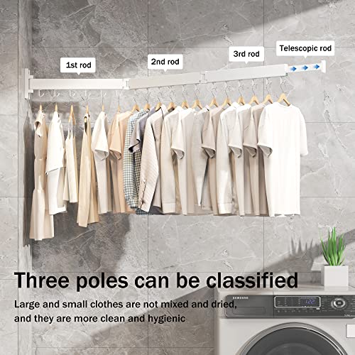Clothes Drying Rack Wall Mounted