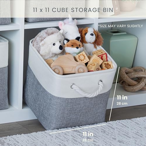 11x11 Cube Storage Bins (4 Count)