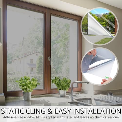 One Way Mirror Window Privacy Film (96.76 Sq Ft)