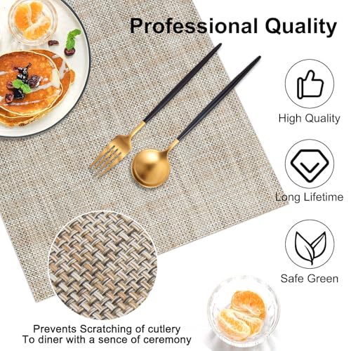 Vinyl Placemats Set of 6 (4 Count)