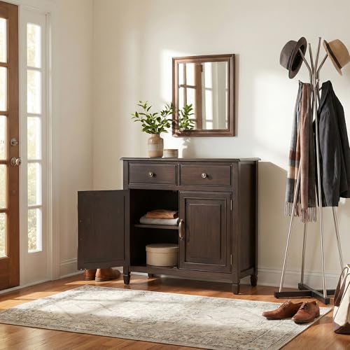 Connaught 51" Wide Solid Wood Storage Cabinet in White