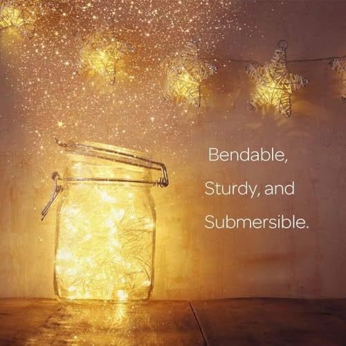 Fairy Lights 4 Pack String Lights Battery Operated 10ft 30 LED Twinkle Lights for Wedding (4 Count)