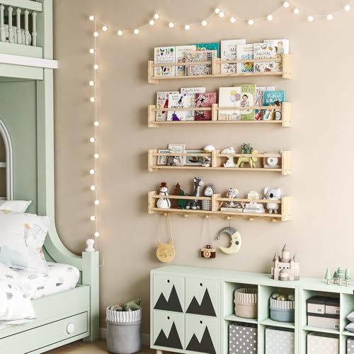 34Inch Nursery Bookshelves (4 Count)