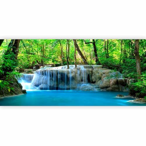 Wall Mural Wallpaper Waterfall Landscape 217x98 Inch (11 Count)