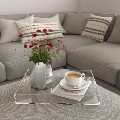 16"x12" Large Acrylic Serving Tray