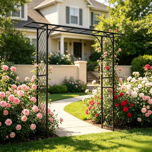Metal Garden Arbor