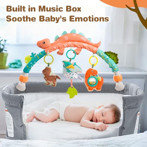 Bassinet Stroller Crib Mobile Toy for Baby 0