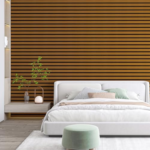 Six Grid Design Slim Slat Wall Panel (4 Count)