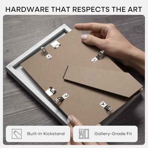 8x10 White Oak Picture Frame