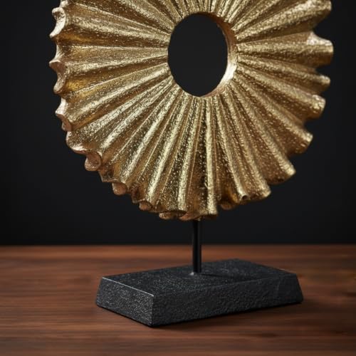 Modern Abstract Round Decorative Sculpture