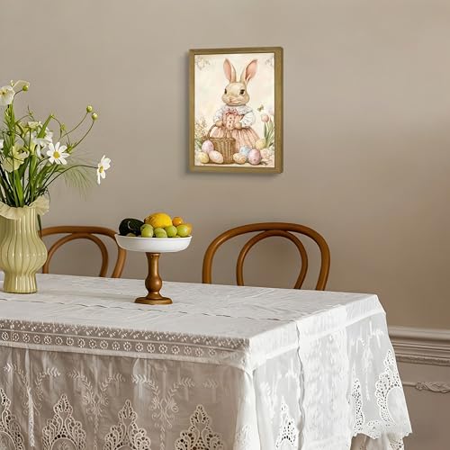 Framed Easter Bunny Wall Art