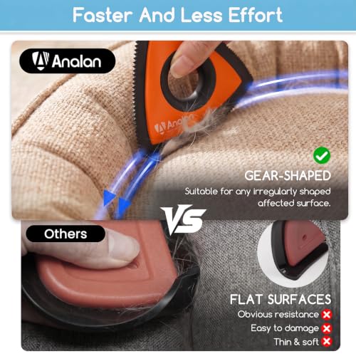 Mini Pet Hair Remover for Car Detailing Dog Hair Tool Brush