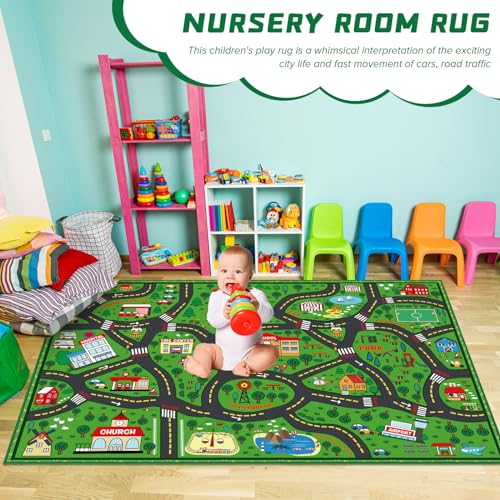 Kids Playmat Rug 6x9 ft
