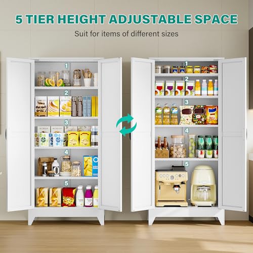 75" Tall Pantry Cabinet
