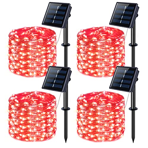4 Pack Solar Fairy Lights (132 Foot)
