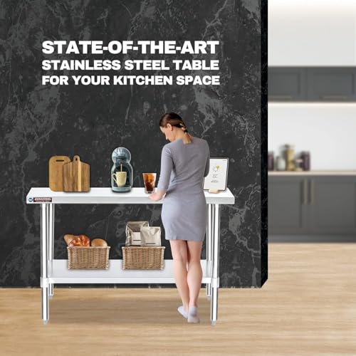 24x60 Stainless Steel Work Table