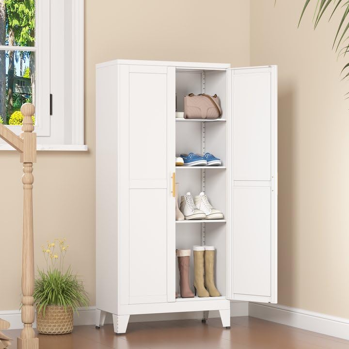 White Kitchen Pantry Cabinets
