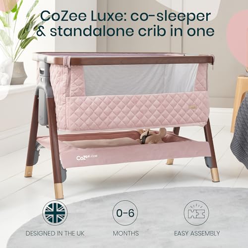 CoZee® Luxe Bedside Bassinet & Sleeper