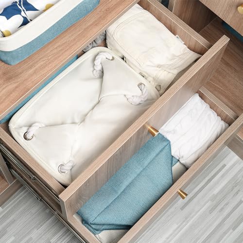 Fabric Storage Bin with Handles