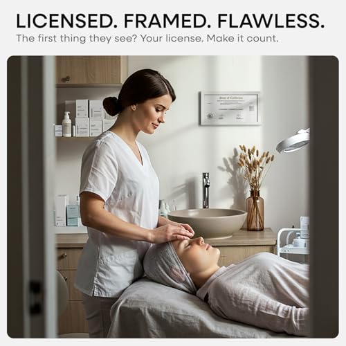 5x10 Black Oak License Frame (3 Count)