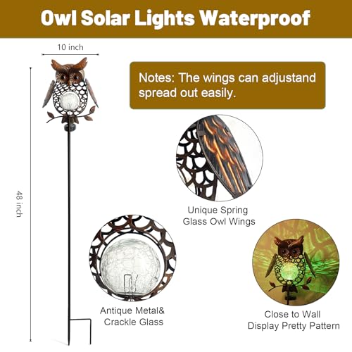 Solar Lights Outdoor Decor Waterproof