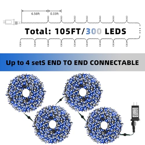 Christmas String Lights (105 Foot)