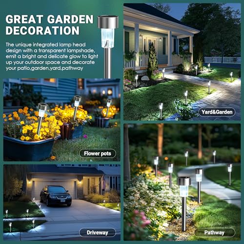 Outdoor Waterproof Solar Garden Lights (12 Count)