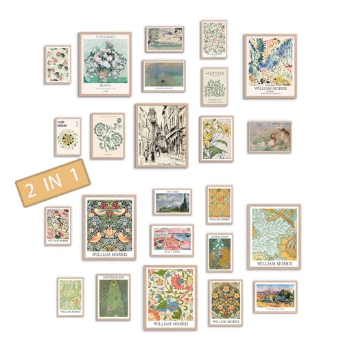 24 PCS Posters for Room Aesthetic (24 Count)