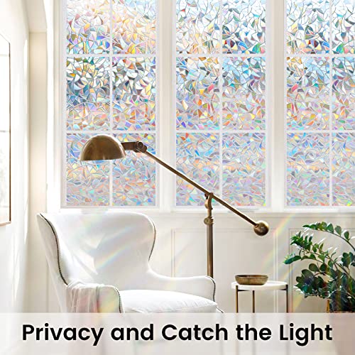 Stained Glass Window Privacy Film (9.56 Sq Ft)