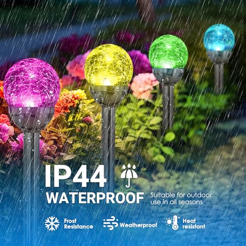 Solar Garden Lights Outdoor (6 Count)