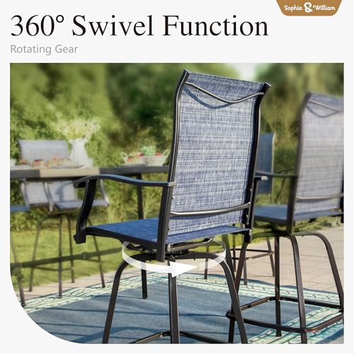 3 Piece Patio Bar Set (3 Count)