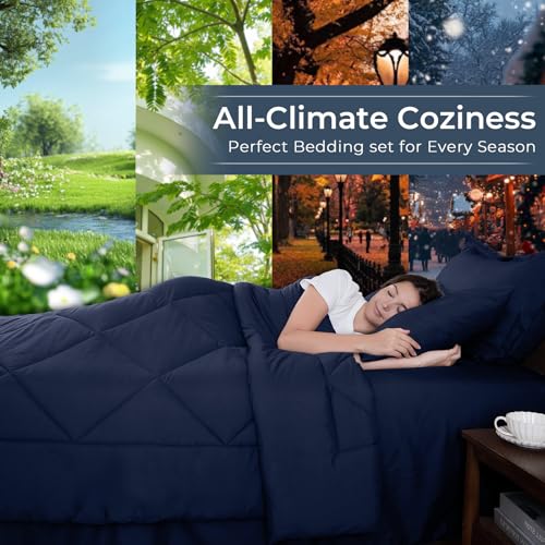 7 Piece Queen Comforter Set