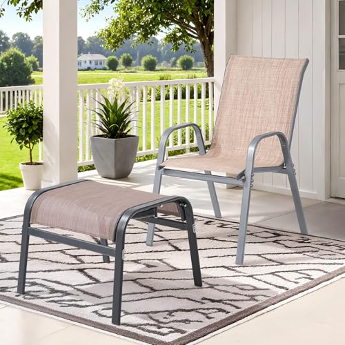 Outdoor Ottoman Set of 2 (2 Count)