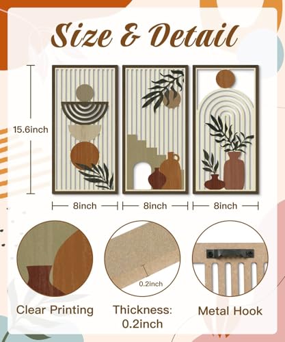 Boho Wall Art Set of 3