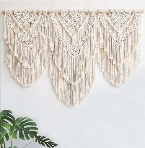Macrame Wall Hanging Large (3 Count)