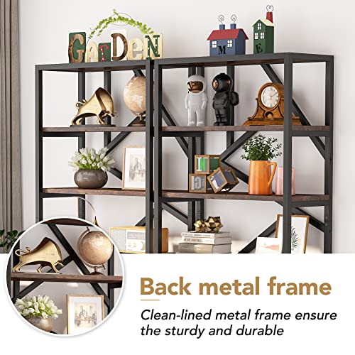 71" Industrial Bookshelf