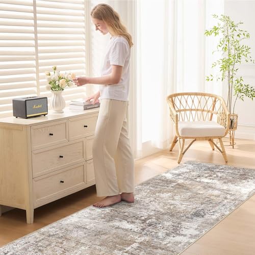 3x8 Washable Runner Rug for Hallway (24 Count)