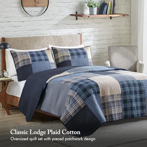 Woolrich Winter Hills Reversible Quilt Set