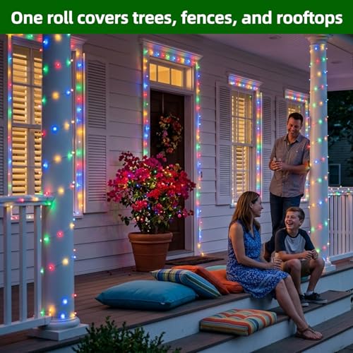 750 LED 240FT Christmas String Lights Outdoor