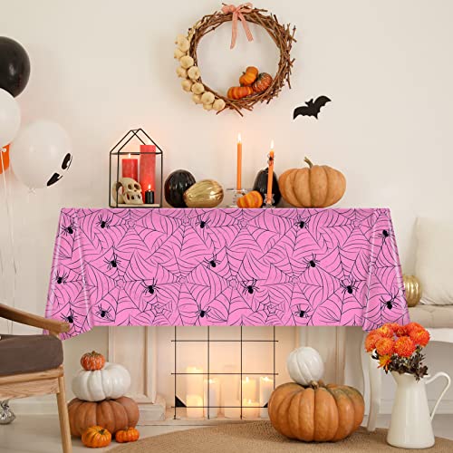 3 Pack Halloween Tablecloth Rectangular Table Halloween Party Decorations (3 Count)