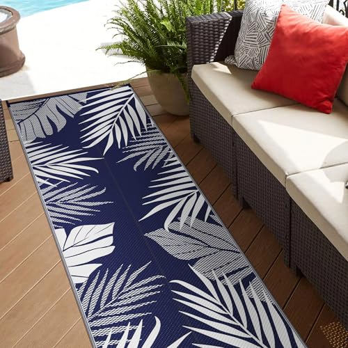 Outdoor Rug Waterproof Plastic Runner Rugs (20 Sq Ft)