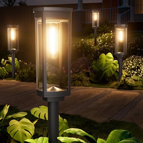 Solar Powered Pathway Lights (4 Count)