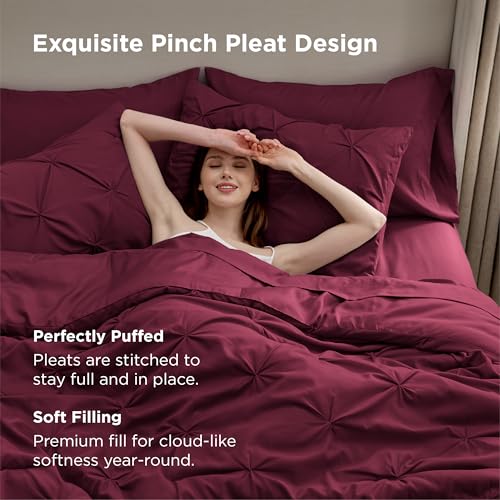 7 Piece Queen Comforter Set & Sheet Set