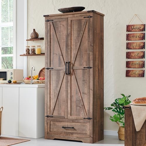 Farmhouse Kitchen Pantry Cabinet