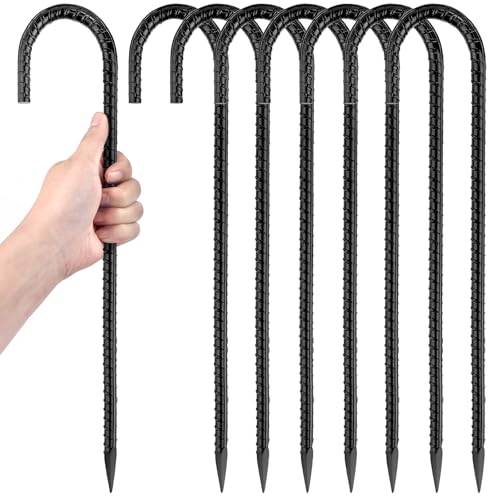 16 Inch Ground Stakes Heavy Duty (8 Count)