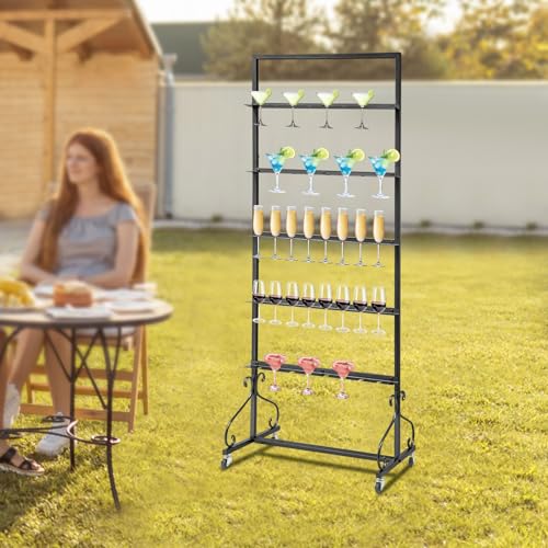 40 Slots Champagne Holder Stand for Party
