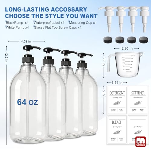 Laundry Detergent Soap Dispenser (4 Count)