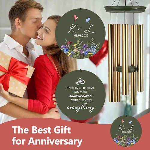 2025 Wedding Wind Chimes for Couple
