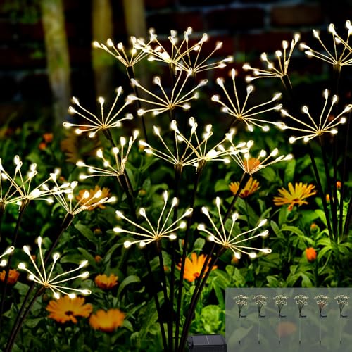 Solar Garden Lights Outdoor (6 Count)