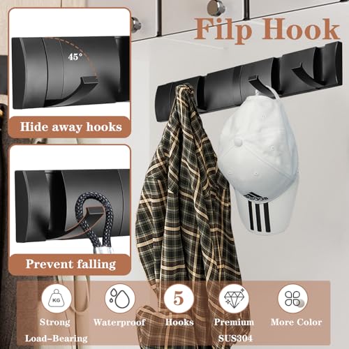 Folding Coat Hooks (17.99 Count)
